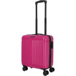 Pánske Malé cestovné kufre Travelite ružovej farby objem 25 l v zľave 