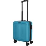 Dámske Malé cestovné kufre Travelite modrej farby objem 25 l v zľave 