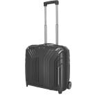 Pánske Malé cestovné kufre Travelite čiernej farby v biznis štýle objem 39 l 