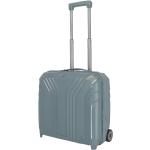 Pánske Malé cestovné kufre Travelite modrej farby v biznis štýle objem 39 l 