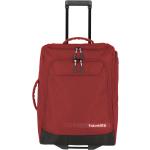 Dámske Cestovné tašky na kolieskach Travelite Kick Off červenej farby objem 44 l 