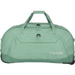 Pánske Cestovné tašky na kolieskach Travelite Kick Off zelenej farby objem 120 l 