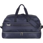 Pánske Stredné cestovné kufre Travelite modrej farby v elegantnom štýle objem 58 l udržateľná móda 