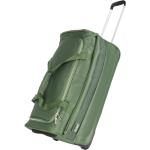 Cestovné tašky na kolieskach Travelite zelenej farby v elegantnom štýle z polyesteru na zips udržateľná móda 
