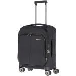 Pánske Malé cestovné kufre Travelite čiernej farby z tkaniny objem 39 l 