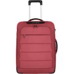 Pánske Malé cestovné kufre Travelite červenej farby objem 46 l 