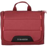 Pánske Kozmetické tašky Travelite červenej farby udržateľná móda 