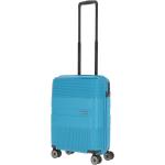 Pánske Malé cestovné kufre Travelite modrej farby 