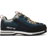 Dámske Nízke turistické topánky Alpina modrej farby technológia Vibram podrážka vo veľkosti 36 v zľave na jar 