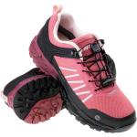 Dámske Nízke turistické topánky HI-TEC ružovej farby zo syntetiky vo veľkosti 38 šnurovacie 