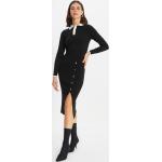 Dámske Midi sukne Trendyol čiernej farby z akrylového vlákna s dĺžkou: Pod kolená v zľave 