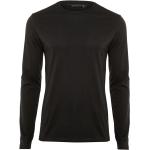 Pánske Tričká s dlhým rukávom Trendyol čiernej farby z bavlny vo veľkosti 6 XL s dlhými rukávmi v zľave 
