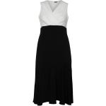 Dámske Šaty pre moletky Trendyol čiernej farby v elegantnom štýle z polyesteru vo veľkosti XL s dĺžkou: Pod kolená v zľave 
