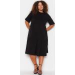 Dámske Denné šaty Trendyol čiernej farby z bavlny vo veľkosti XXXL s dĺžkou: Pod kolená v zľave 