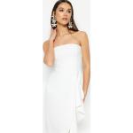 Dámske Svadobné šaty Trendyol bielej farby v elegantnom štýle z polyesteru vo veľkosti XXL v zľave 