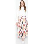 Dámske Midi sukne Trendyol sivej farby z polyesteru vo veľkosti S s dĺžkou: Pod kolená v zľave 