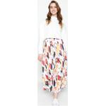 Dámske Plisované sukne Trendyol z polyesteru s dĺžkou: Pod kolená v zľave 