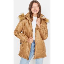 Trendyol Winter Jacket - Brown - Biker jackets