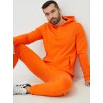 Pánska Designer Jesenná móda Calvin Klein PERFORMANCE oranžovej farby z bavlny s kapucňou na zimu 