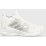 Dámske Fitness tenisky adidas Crazyflight bielej farby zo syntetiky vo veľkosti 36 v zľave 