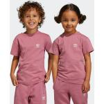 Detské tričká adidas Adicolor ružovej farby v športovom štýle z tričkoviny do 6 rokov v zľave udržateľná móda 