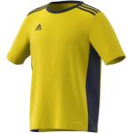 Detské tričká adidas Entrada žltej farby v športovom štýle z polyesteru do 12 rokov 