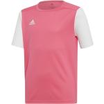 Detské tričká adidas estro ružovej farby z polyesteru do 12 rokov udržateľná móda 