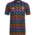 Pánske Futbalové dresy adidas viacfarebné s vyšívaným vzorom z polyesteru s okrúhlym výstrihom s motívom Juventus 