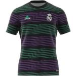 Pánske Tričká s krátkym rukávom adidas viacfarebné z polyesteru vo veľkosti XXL s okrúhlym výstrihom s motívom Real Madrid 