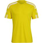 Pánske Futbalové dresy adidas Squadra žltej farby z polyesteru s krátkymi rukávmi 