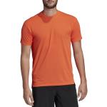 Pánske Bežecké tričká adidas Terrex Agravic oranžovej farby 