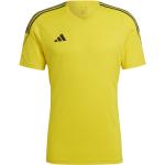 Pánske Futbalové dresy adidas Tiro 23 žltej farby v športovom štýle z polyesteru vo veľkosti XXL udržateľná móda 