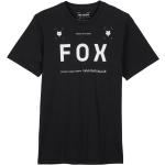 Pánske Tričká s krátkym rukávom FOX čiernej farby vo veľkosti XXL 