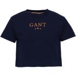 Dievčenské Detské tričká Gant z bavlny do 8 rokov s okrúhlym výstrihom 