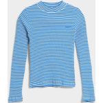 Dievčenské Detské tričká Gant modrej farby s pruhovaným vzorom z bavlny do 8 rokov 