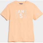 Dievčenské Detské tričká Gant BIO oranžovej farby z bavlny do 24 mesiacov s okrúhlym výstrihom udržateľná móda 
