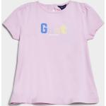 Dievčenské Detské tričká Gant ružovej farby z tričkoviny do 24 mesiacov s okrúhlym výstrihom 
