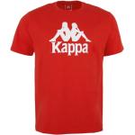 Detské tričká s krátkym rukávom Kappa červenej farby z bavlny 