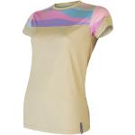 tričko krátke dámske SENSOR COOLMAX IMPRESS pieskové / stripes S
