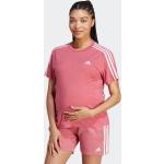 Dámska Jesenná móda adidas ružovej farby v športovom štýle z tričkoviny vo veľkosti XS s cvokmi Zľava udržateľná móda 