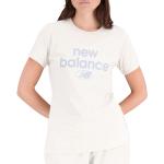 Detské tričká New Balance Essentials bielej farby 