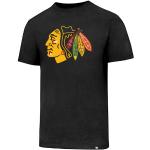 Tričká s krátkym rukávom čiernej farby z polyesteru s krátkymi rukávmi s motívom NHL s motívom: Chicago 