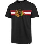Tričká s krátkym rukávom čiernej farby z polyesteru vo veľkosti XS s krátkymi rukávmi s motívom NHL s motívom: Chicago 