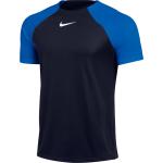 Tričká s krátkym rukávom Nike Academy modrej farby v zľave 