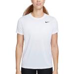 Pánske Tričká s krátkym rukávom Nike Dri-Fit bielej farby v zľave 