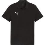Pánske Polo tričká Puma teamGOAL čiernej farby 