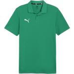 Pánske Polo tričká Puma teamGOAL zelenej farby 