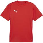 Detské tričká Puma teamGOAL červenej farby do 6 rokov 