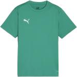 Detské tričká Puma teamGOAL zelenej farby 