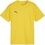 Detské tričká Puma teamGOAL žltej farby 